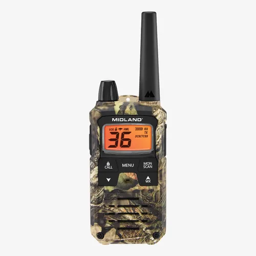 Miniatura 9 de Midland - Walkie Talkies T295VP4 X-TALKER con 22 canales GMRS - Radio bidireccional NOAA Tecnología de alerta meteorológica y escaneo, opciones