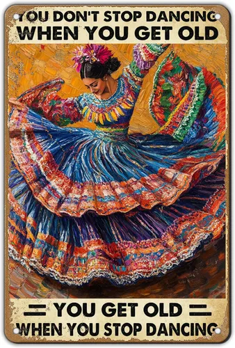 Miniatura 51 de Cartel de metal vintage con texto en inglés "Girl and She Lived Happily Ever After Dog" (Poodle Girl and She Lived Happily Ever After Dog), letrero