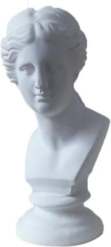 Miniatura 15 de Escultura de figura clásica decorativa de yeso, resina como modelo de pintura para artistas, busto, Venus, Apollo-David David escultura - 11.8 in