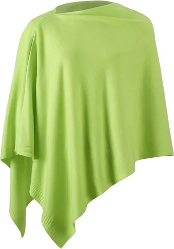 Miniatura 79 de Fomolom Ponchos para mujer, versátil, ligero, tejido sólido, chal envolvente, bufanda, accesorios para mujer