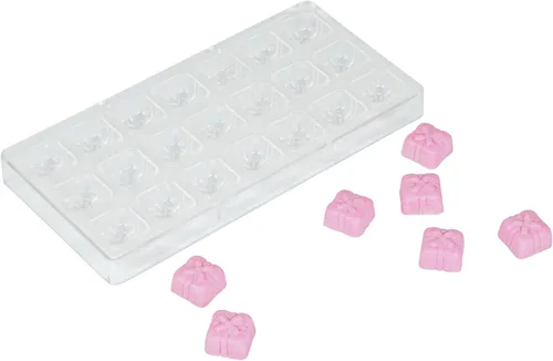 Miniatura 4 de Restaurantware Pastry Tek - Moldes de postre de 10.8 x 5.3 pulgadas, 10 moldes de cilindro rígido para chocolate, 24 cavidades, aptos
