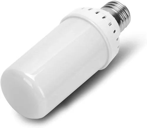 Miniatura 9 de 12Vmonster Bombilla LED con efecto de fuego ámbar brillante con llama parpadeante en E26 Base de tornillo Edison mediana DC 12 voltios Paisajismo