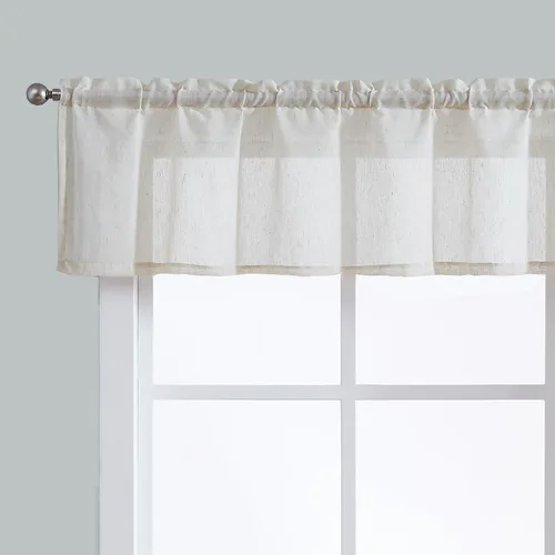 Miniatura 27 de FMFUNCTEX Cortinas de Nivel de Cocina Verde y Blanco de 24 Pulgadas de Largo con Estampado de Flores, Cortinas de Media Ventana para Baño