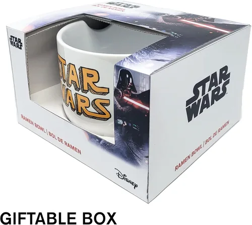 Miniatura 8 de Katalyst Licencias y promociones Star Wars Ramen Bowl y palillos Space Chase Millenium Falcon Tie Fighter X-Wing