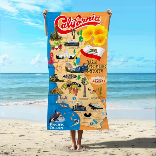 Miniatura 2 de Kaufman - Toallas de playa personalizadas para niños (1430)