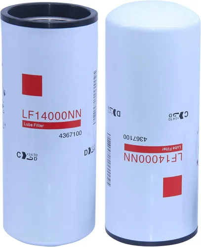 Miniatura 3 de LF14000NN Filtro de lubricante de aceite compatible con motores diésel Cummins ISX ISM QSX QSM QST ISX15 M11 que reemplaza 4367100, LF14001NN