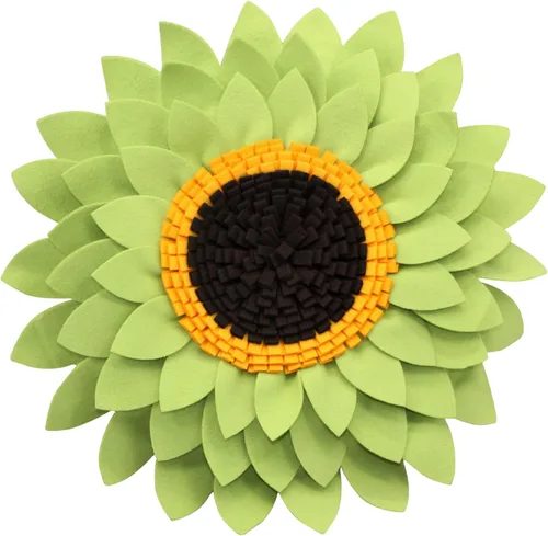 Miniatura 26 de Almohada de flores – Almohadas decorativas de girasol – Almohada redonda de margaritas de flores 3D – Almohada redonda de acento de girasol – Soleado