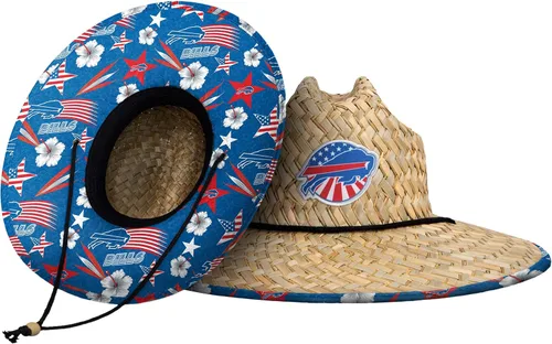 Miniatura 125 de FOCO - Sombrero de paja con logotipo de equipo universitario de NCAA y estampado floral para hombre TEAM LOGO