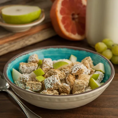 Miniatura 5 de Carlisle FoodService Products Mingle - Cuenco de plástico reutilizable para cereales con estilo de cerámica para el hogar y restaurante, melamina