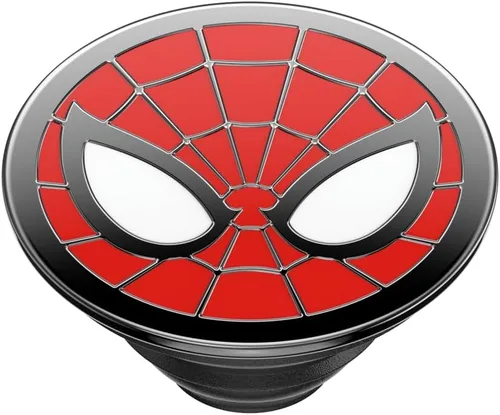 Miniatura 4 de Agarre para teléfono PopSockets con soporte expandible, agarre adhesivo, esmaltado - Marvel Spiderman Esmalte Spiderman