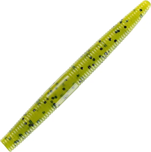 Miniatura 71 de Yum - Gusano de plástico blando Yum Dinger de 5 pulgadas, escamas azules y negras, 30