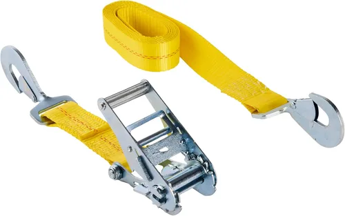 Miniatura 2 de Keeper Hampton PROD Keeper - Amarre de trinquete automático de 2 pulgadas x 10 pies con ganchos a presión, límite de carga de trabajo de 2,000