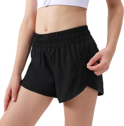 Miniatura 3 de Aurefin Pantalones cortos deportivos para niñas, pantalones cortos de secado rápido para niños, adolescentes y niñas, pantalones cortos deportivos