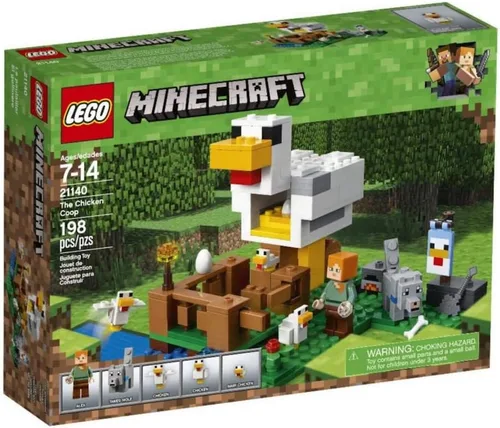 Miniatura 4 de El gallinero Juego de construcción LEGO Minecraft 21140 (198 piezas)