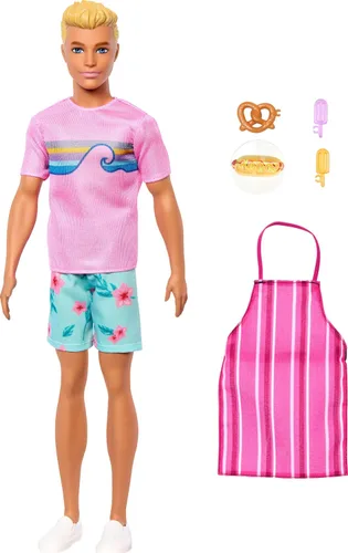 Miniatura 4 de Barbie Misterios: Muñeca Daisy Detective de Playa con Atuendo Desmontable Característico y Accesorios para Contar Historias, Incluye Gatito Mascota