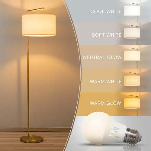 Miniatura 2 de Brightech Montage - Lámpara de pie moderna, lámpara de pie LED para salas de estar y oficinas, lámpara de pie alta para lectura de dormitorio