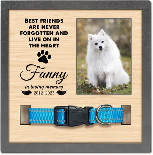 Miniatura 9 de Regalos conmemorativos para perros y gatos, marco de fotos conmemorativo de mascotas, regalos para amantes de las mascotas, letrero personalizado