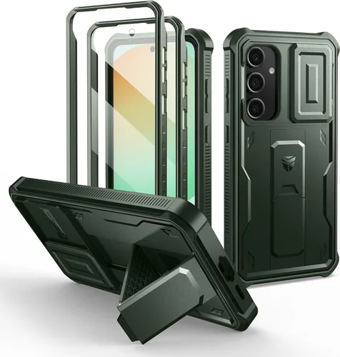 Miniatura 17 de Dexnor Funda para Samsung Galaxy S24 con Cubierta Deslizante Integrada para Cámara y Protector de Pantalla y Soporte, Funda Resistente a los Golpes
