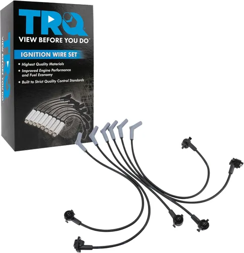 Miniatura 150 de Kit de cables para bujías de encendido del motor TRQ para Ford F250 F350 Super Duty V8 6.2L Nuevo