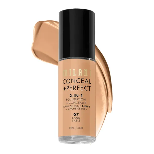 Miniatura 15 de Milani Conceal + Perfect Base + Corrector 2 en 1 para una Tez Impecable, Corrector para Debajo de los Ojos, Cubre Enrojecimiento e Imperfecciones