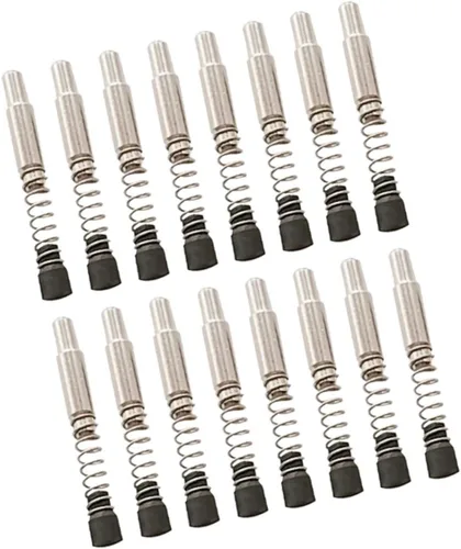 50 unids acero inoxidable con resorte de émbolo para 201 muro cortina muelle perno 0.3x0.3x1.5 in fácil montaje