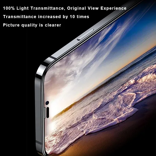 Miniatura 6 de Protector de pantalla de vidrio templado compatible con iPhone 14 Pro (6.1 pulgadas) [súper dureza] [kit de alineación sin burbujas] resistente a
