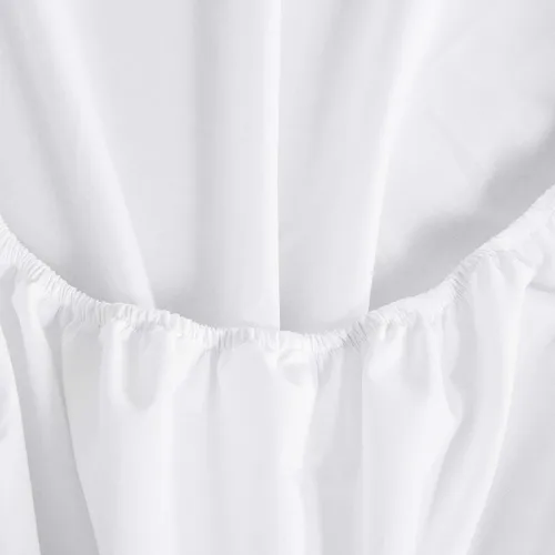Miniatura 3 de H by Frette Paquete de cama de percal para suite junior (individual) – Juego de ropa de cama de lujo de color blanco incluye fundas de almohada