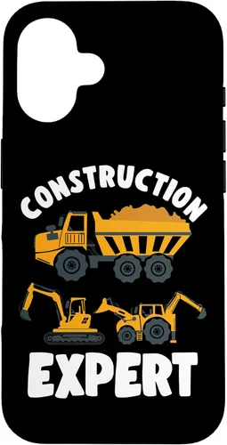 Miniatura 31 de iPhone 13 Pro Max Truck Construction Expert Excavator Digger para niño pequeño caso