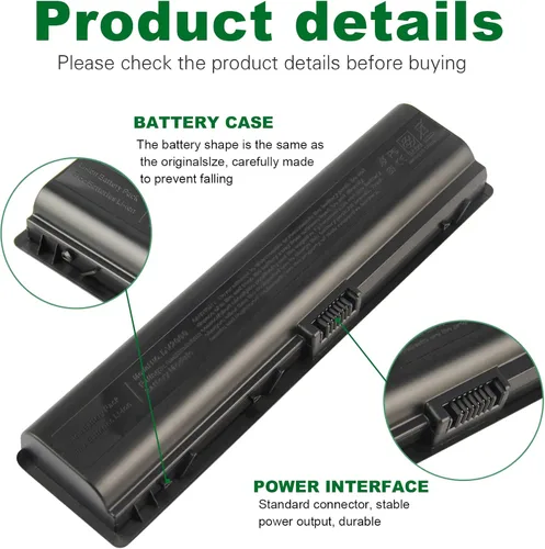 Miniatura 2 de Fancy Buying Nueva batería del ordenador portátil DV2000 para HP Pavilion DV2100 DV2500 DV6000 DV6700 Series P/N: 441425-001 446506-001 446507-001