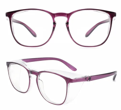 Miniatura 18 de Alsenor Gafas de seguridad antiniebla, gafas protectoras con bloqueo de luz azul, antipolvo, protección UV, para hombres y mujeres (jade)