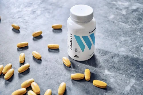 Miniatura 3 de Swolverine Complejo de vitamina B Complejo B que incluye B12, B1, B2, B3, B5, B6, B7, B9, ácido fólico, colina, inositol y biotina, apoya