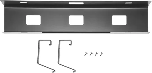 Miniatura 3 de POUT Organizador universal ancho para organizar cables debajo del escritorio, 23.6 x 5.3 pulgadas, para organización de cables/cables, estante