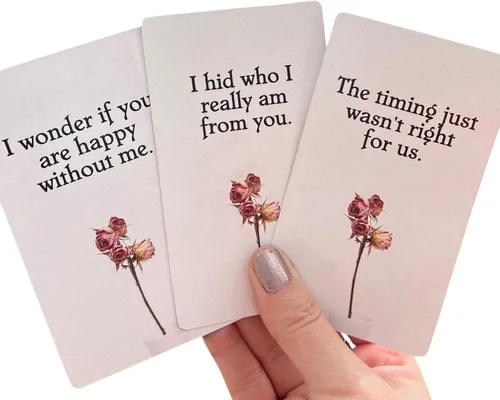 Miniatura 2 de All Things Intuitive The Hidden Truth Oracle - Mensajes para relaciones en desafío, 54 tarjetas, Indie, Cartulina premium - Hecho en Estados Unidos
