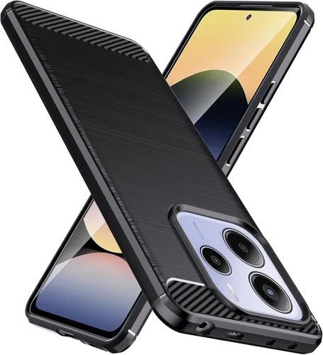 Miniatura 9 de Designed for Xiaomi Poco X8 Pro Max Case,Flexible TPU [Brushed Texture] [Anti-Slip] Shockproof Military Protection Bumper Phone Case,Slim Case Cover