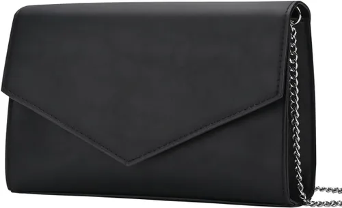 Miniatura 12 de Bolso de mano GM LIKKIE para mujer, bolso tipo sobre de noche, bolso cruzado con solapa de piel sintética PU para el hombro