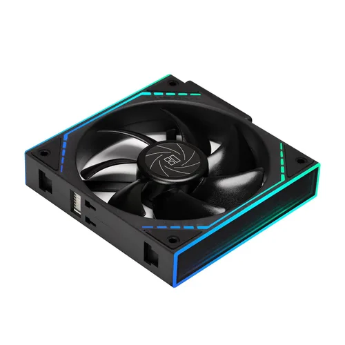 Miniatura 3 de Thermalright TL-M12QR - Ventiladores de caja inversa de 4.724 in, 1500 RPM, 47.6 CFM, 1 paquete Flujo de aire inverso, cadena margarita PWM/ARGB