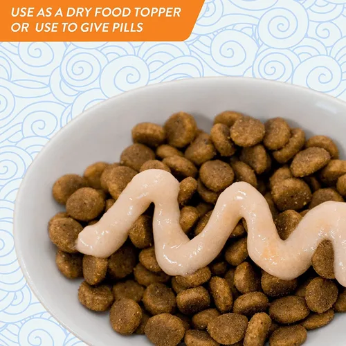 Miniatura 7 de INABA Churu para gatitos, golosinas de puré cremoso para gatos que se pueden lamer con DHA, EPA, vitamina E y taurina, 0.5 onzas cada una, 48 tubos