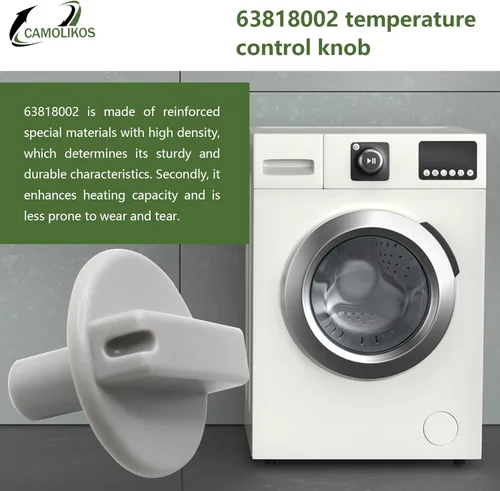 Miniatura 5 de 63818002 Pomo de control de temperatura Compatible con TPI63818002 Piezas de repuesto