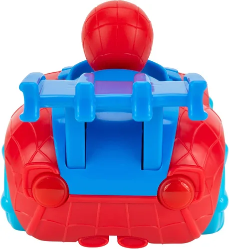 Miniatura 5 de Marvel's Spidey and HIS Amazing Friends Flash 'N' Dash Web Crawler - Vehículo rastreador de red motorizado con luces y sonidos - Juguetes con tus