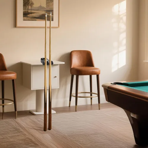 Miniatura 8 de Cue Rest - Estante portátil para tacos de billar con peso con soporte para tiza (2 agujeros)