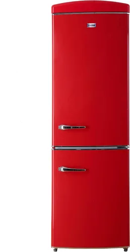 Miniatura 10 de Conserv 24 Pulg. Refrigerador RETRO de montaje inferior de 11 pies cúbicos con congelación rápida, 110V, en negro