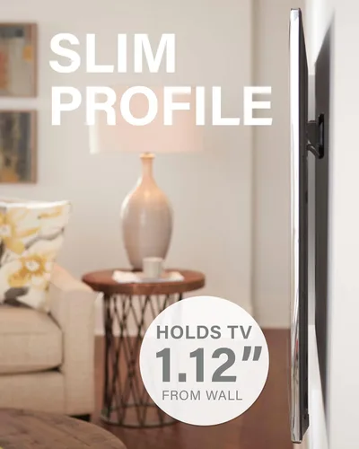 Miniatura 4 de Sanus Soporte de pared para TV sin pernos - Bajo perfil de 22 a 55 pulgadas con fácil instalación DIY - Incluye cierre de seguridad incorporado
