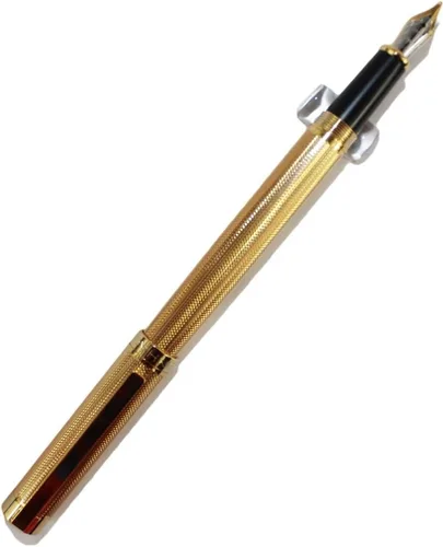 Miniatura 3 de Gullor Pluma estilográfica más noble estilo simple Jinhao 155 dorado