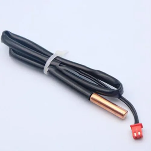 Miniatura 2 de Sensor de tubo 5K Sensor de temperatura del aire acondicionado Cabezal térmico para aire acondicionado Galanz, paquete de 2