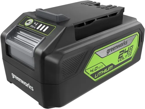Greenworks - Batería de iones de litio de 24 V y 4.0 Ah (batería original Greenworks/ compatible con 125+ herramientas)