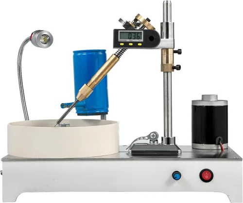 Miniatura 3 de Dzhot51 Gem faceting máquina pulidora joyería herramienta Jade Flat Grinder 110V-240V 120W (manipulador de pantalla digital)