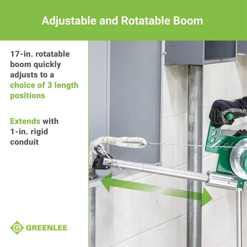 Miniatura 7 de Greenlee G1 Versi-Tugger - Extractor de cable eléctrico de mano, 1,000 libras, 1/2" - 4
