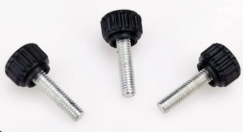 Miniatura 5 de 20 piezas de tornillos de pulgar M4 con pomos de agarre, tornillos de pulgar para cerraduras de maquinaria con estuche de almacenamiento, cabeza