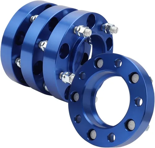 Miniatura 19 de IRONTEK Espaciadores de rueda de 0.157 x 4.000 in, espaciadores forjados reales de 2 pulgadas con orificio de cubo de 2.697 in M12x1.25 pernos aptos