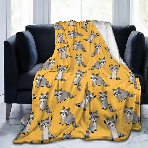 Miniatura 12 de Manta de Nutria Regalos de Nutria para Mujeres Hombres Niños Manta Liviana de Felpa para Regazo Manta de Franela Suave para Sofá Regalos
